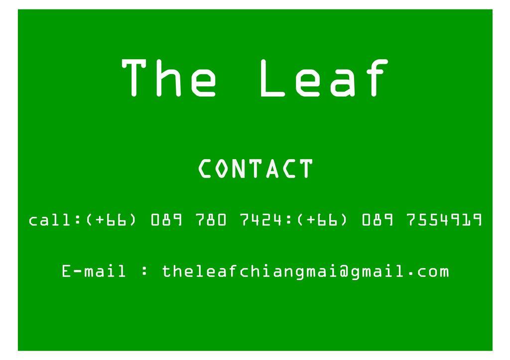 The Leaf Chiangmai Service Apartment Chiang Mai Exteriör bild